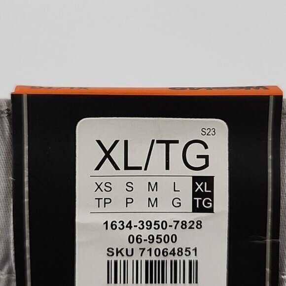 NWT West 49 Men's Mid Length Above Knee Cotton Stretch Shorts Grey Size XL - Picture 9 of 14